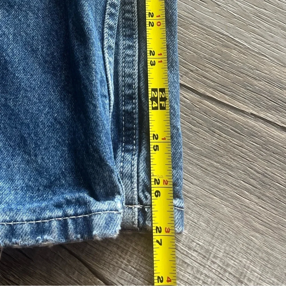 PULL&BEAR Barrel Wide Leg Light Blue Denim Straight-Leg Jeans, Men’s Sz 32